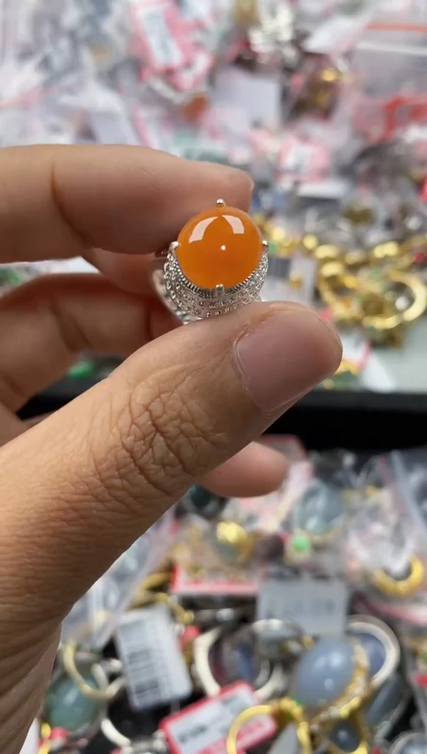 未镶嵌戒指翡翠555              4