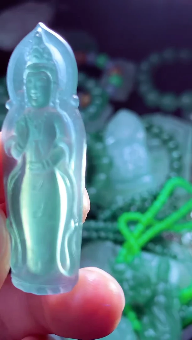未镶嵌定制翡翠福**#翡翠毛货定制