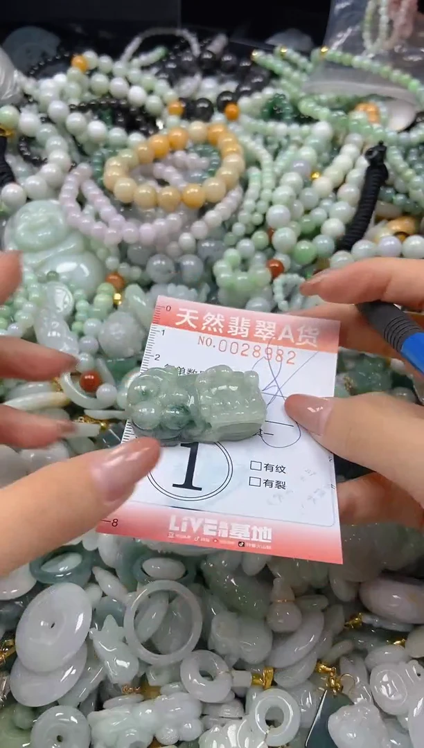 翡翠未镶嵌颈饰闪购0028982