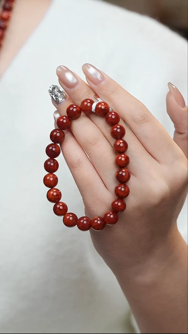 未镶嵌手串南红玛瑙S