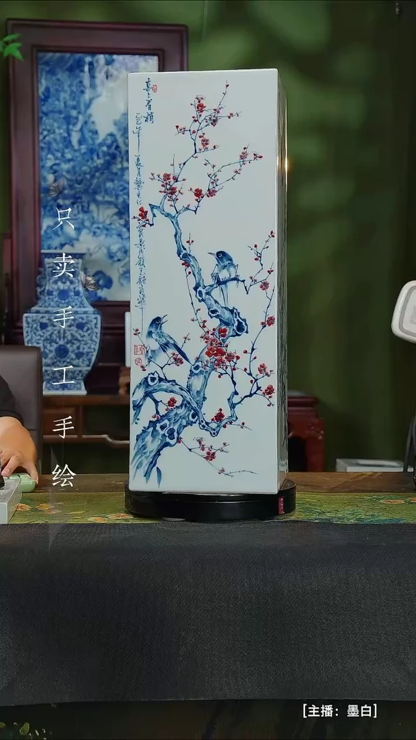 瓷片文*艺景德镇手工手绘陶瓷