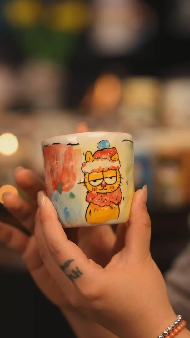 【闪购商品】摆件景德镇釉下彩绘设计师款陶瓷