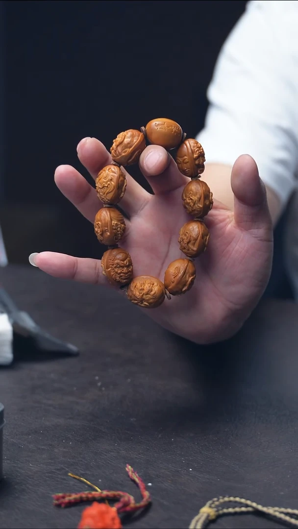 手串/手链橄榄核双面十八罗汉