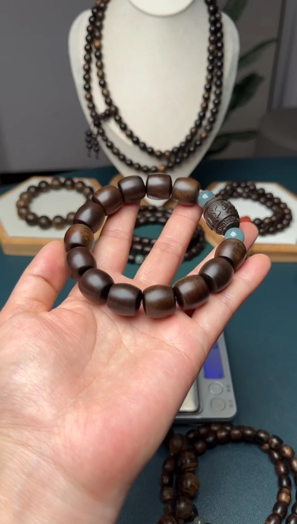 沉香沉香碎屑14mm越南芽庄白奇楠沉水