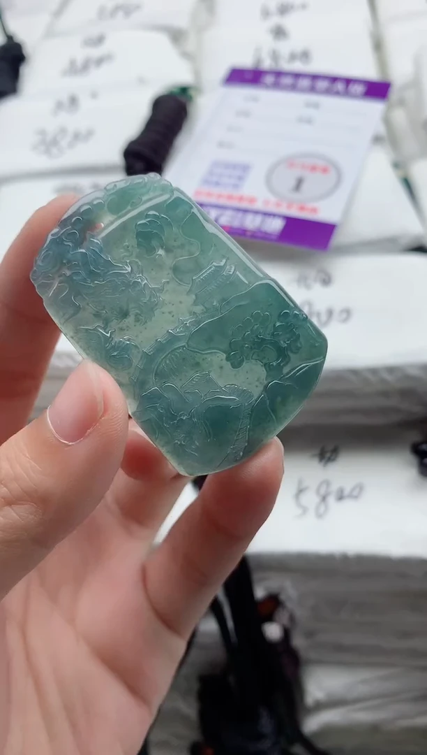 颈饰未镶嵌翡翠8