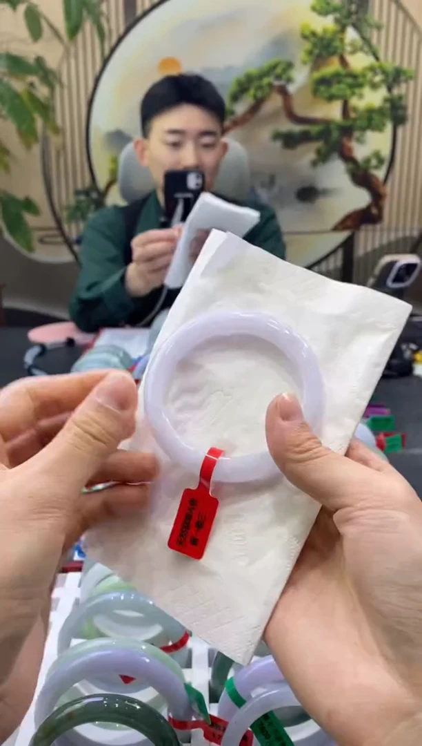 未镶嵌手镯翡翠3477