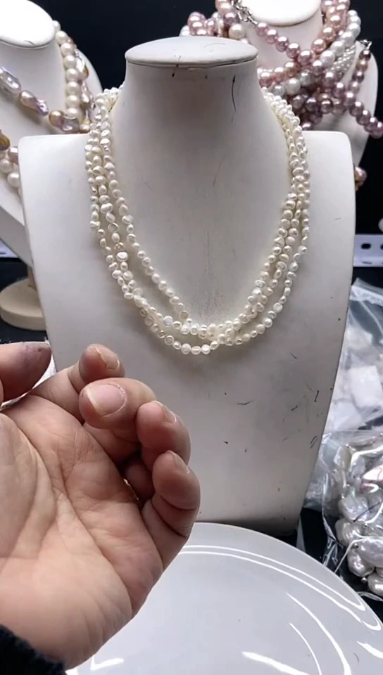 颈饰未镶嵌淡水珍珠1