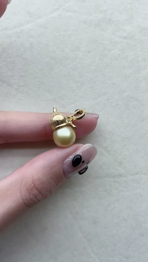 【闪购商品】海水珍珠吊坠银S925镶嵌31