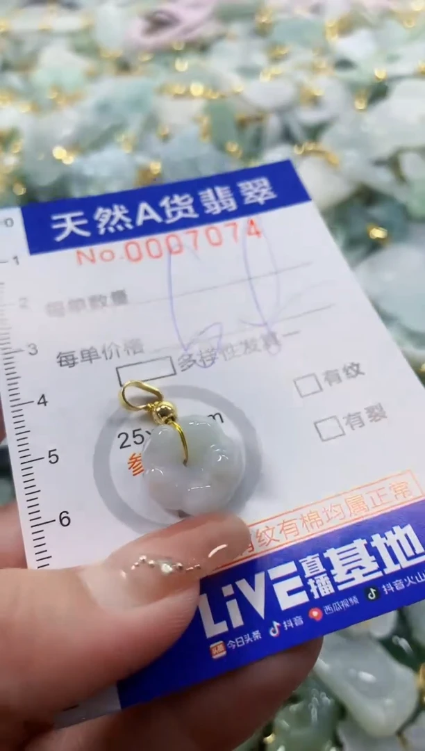 颈饰未镶嵌翡翠天然A货翡翠