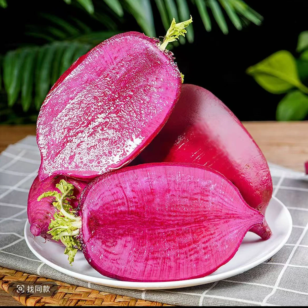 【正宗潍县凤梨萝卜九月16】现拔现发潍坊水果萝卜现拔现发产地直采24小时到家送礼