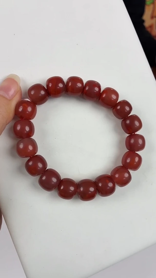 未镶嵌瓦西nx老型手串13+南红玛瑙（多样式发其一）