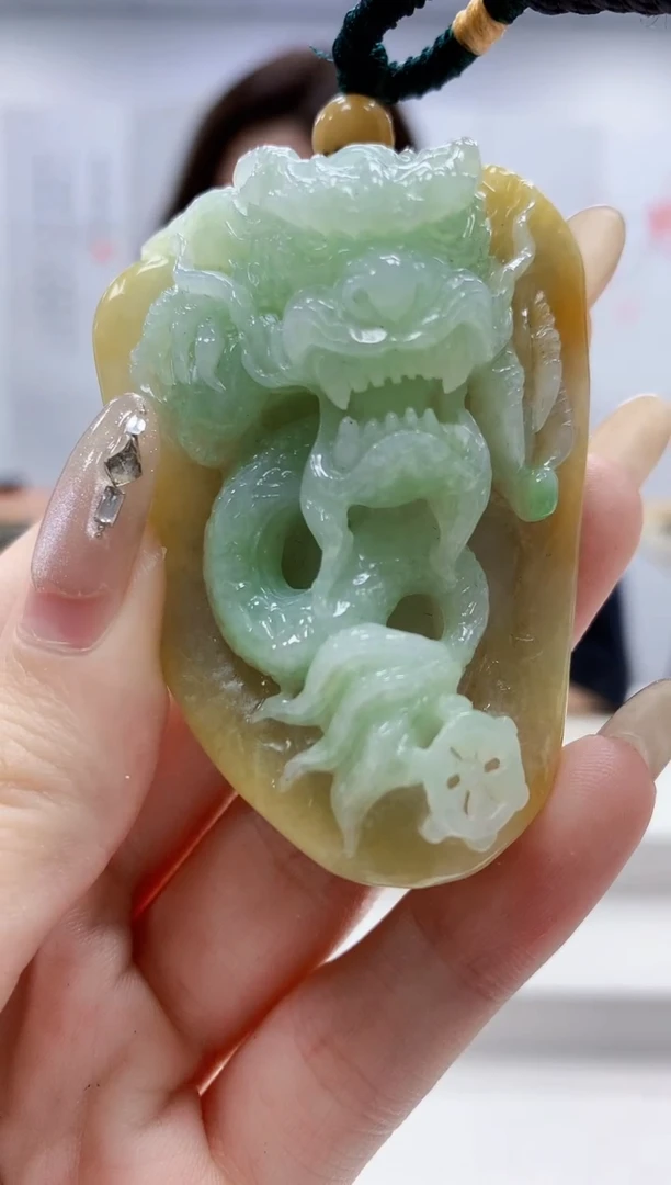 未镶嵌定制翡翠4829jw-毛货挂件89