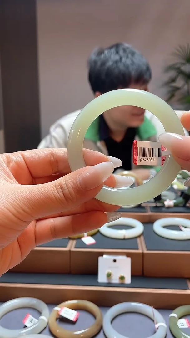 【闪购商品】和田玉手镯未镶嵌57晴水26260821