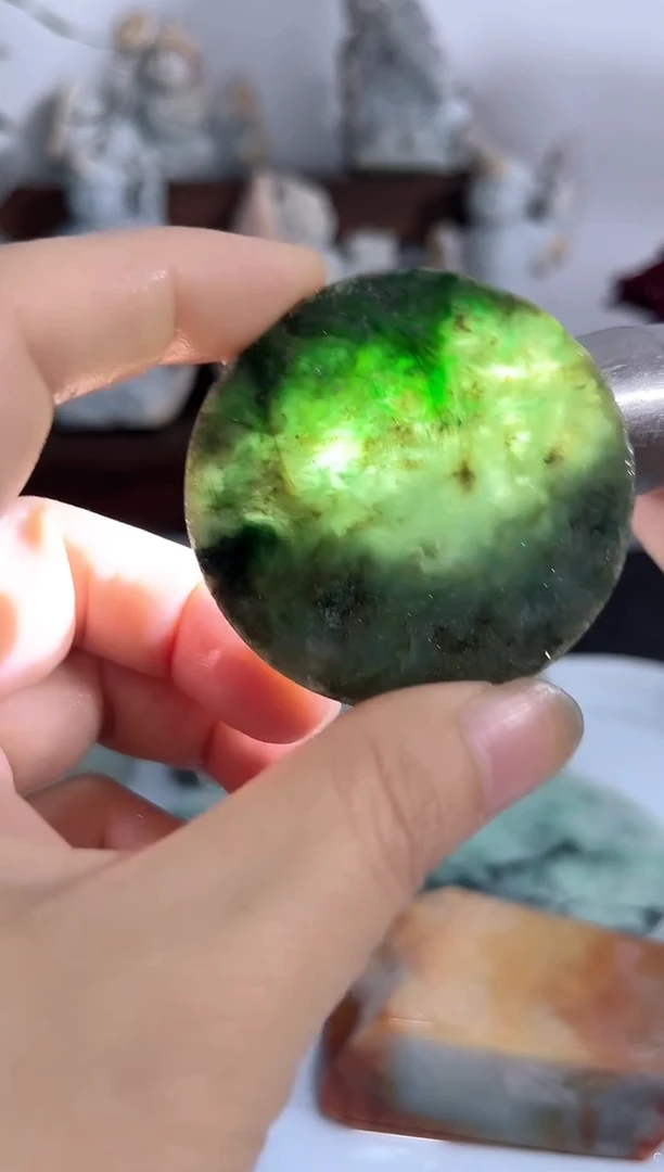 未镶嵌挂件翡翠441