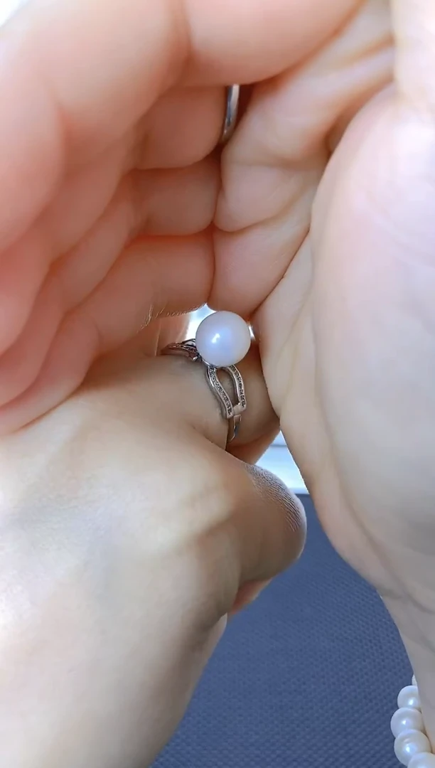 未镶嵌耳饰淡水珍珠jz1012