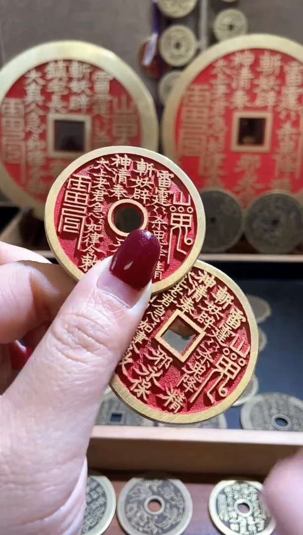 【闪购商品】铜现代翻砂铜工艺品2枚一对