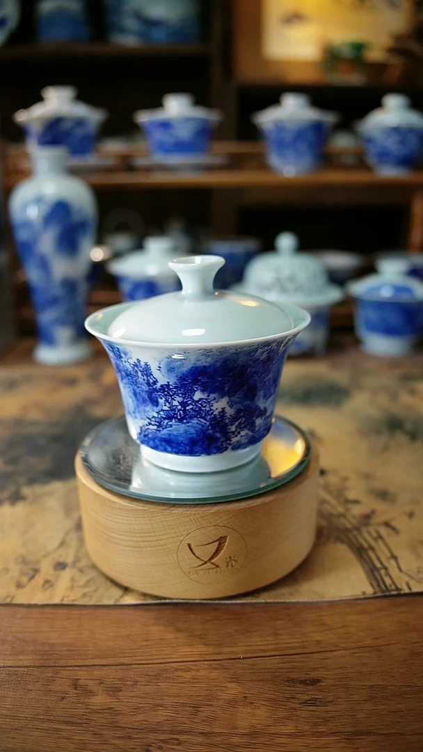 16景德镇手工手绘茶具