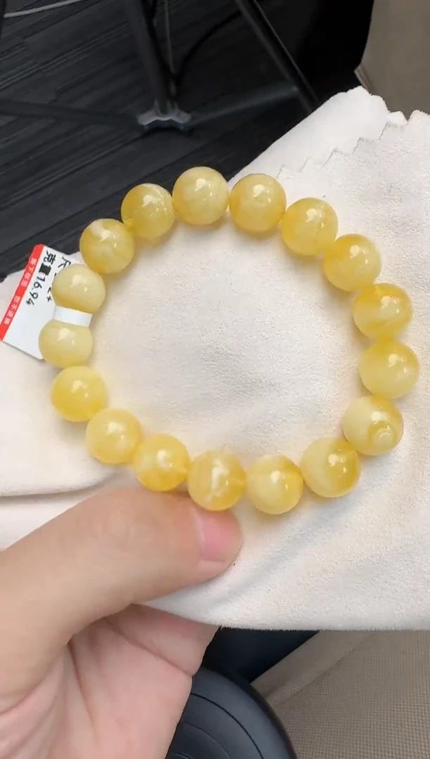 未镶嵌琥珀手串蜜蜡手串