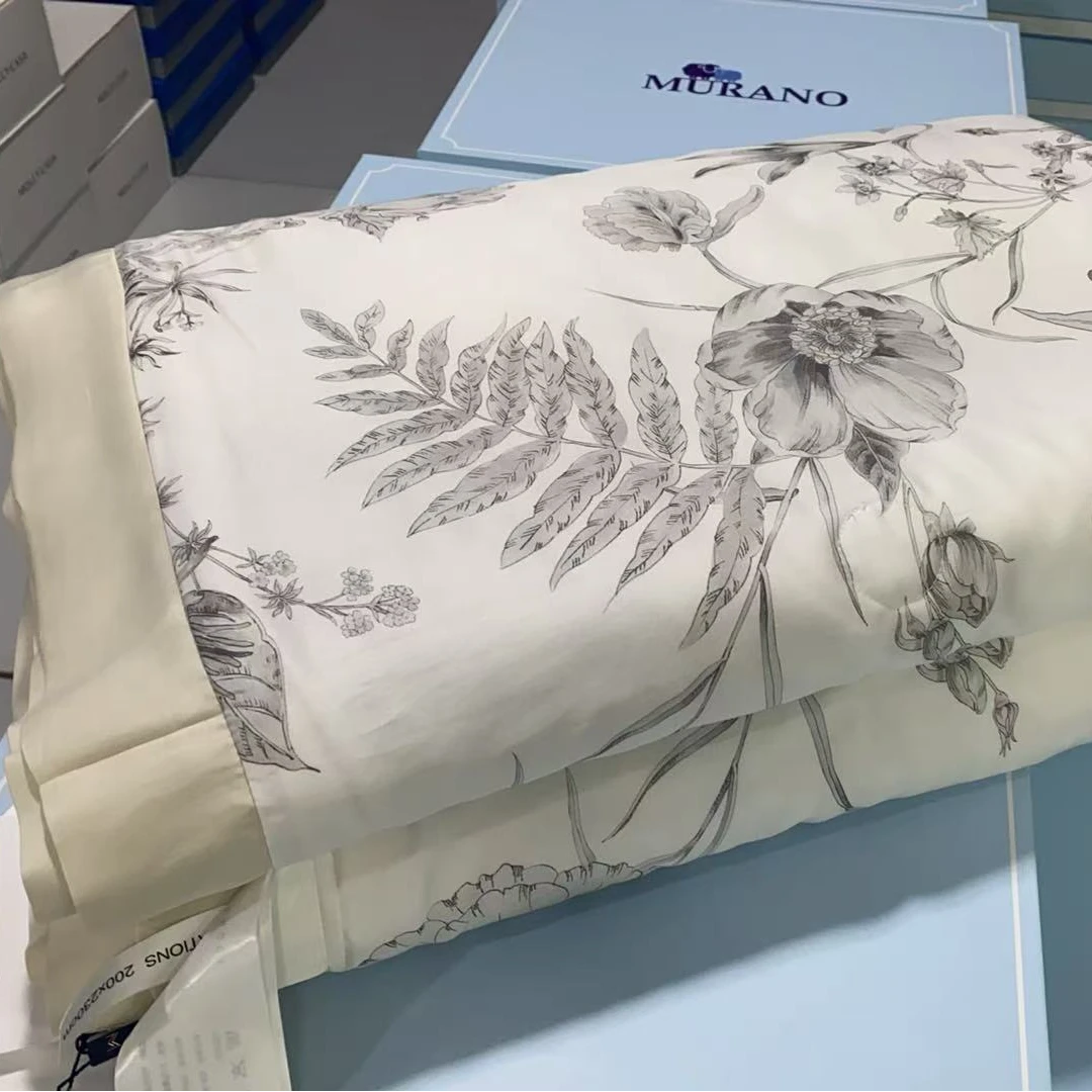 100%莱赛尔天丝夏被【青花】