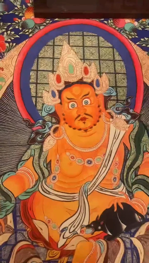 装裱画精美唐卡tk16056