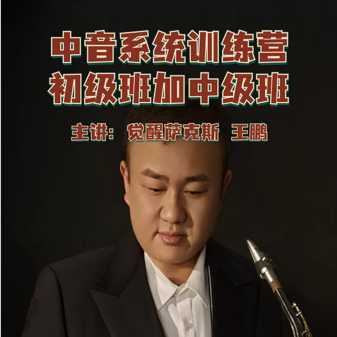 中音萨克斯系统训练营音色与实战曲目训练营