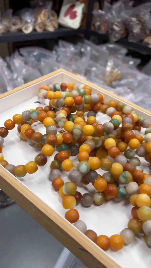 手串菩提根/象牙果14干磨孔不好（428）