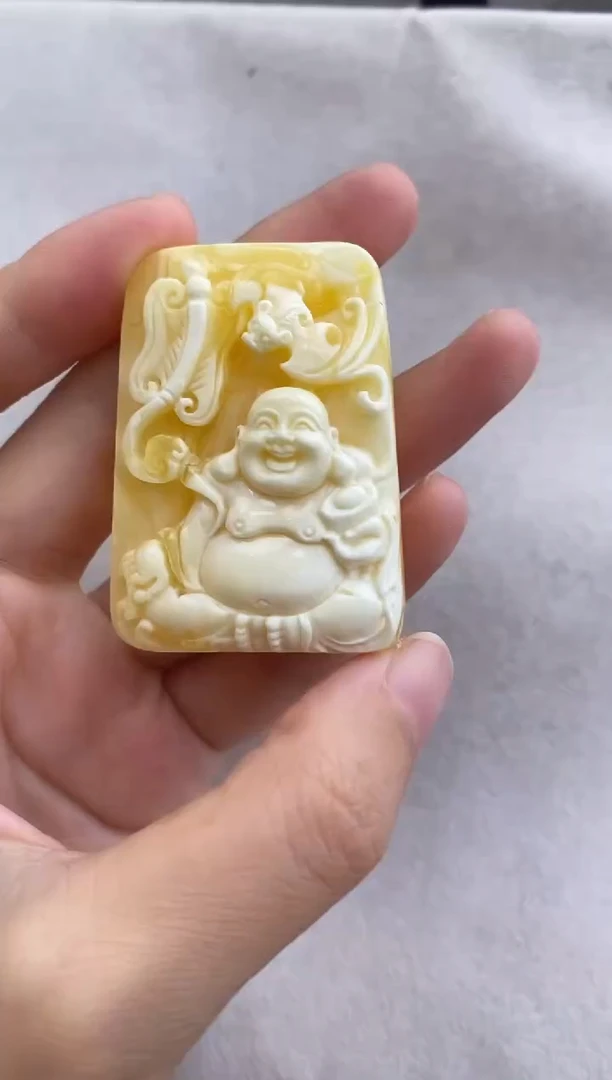 定制琥珀未镶嵌10809087-吊坠
