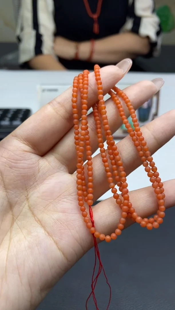 【闪购商品】南红玛瑙颈饰未镶嵌天然南红24