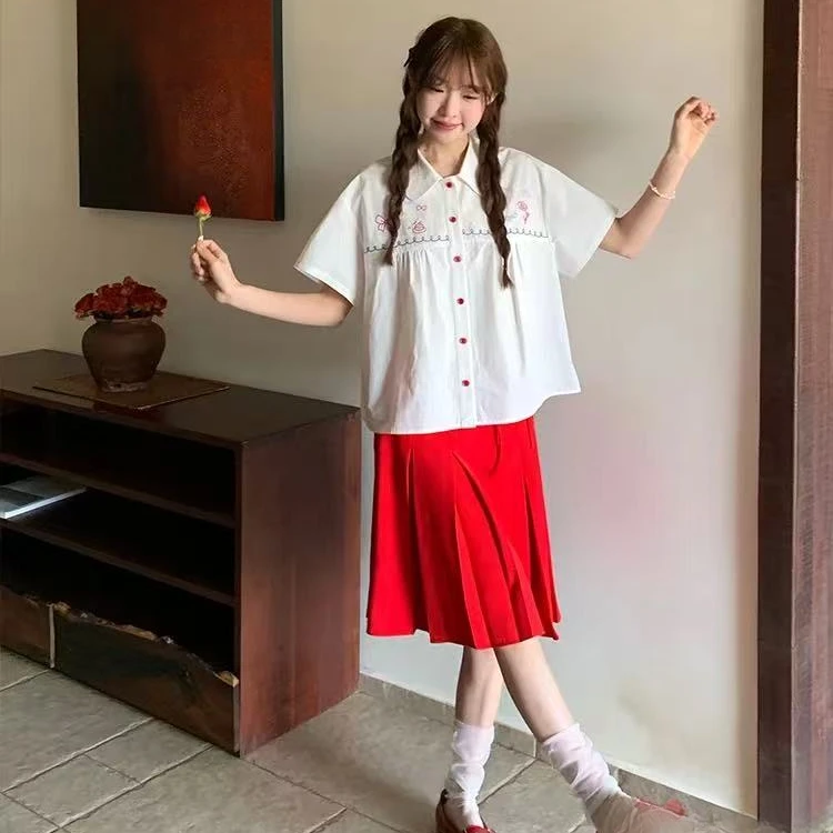 A086-全立体刺绣衬衫