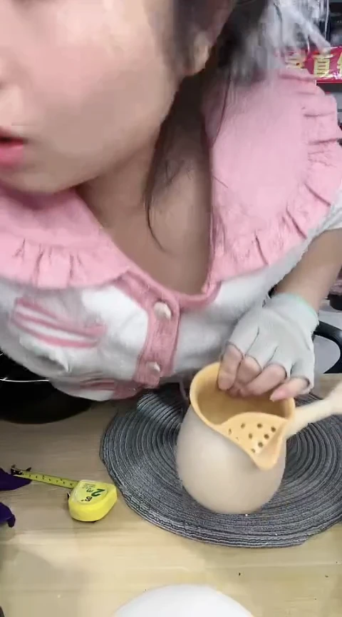 【闪购商品】瑕疵粗陶手把壶不带盖