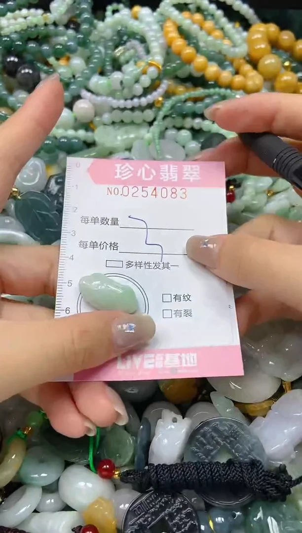 翡翠未镶嵌颈饰闪购0254083