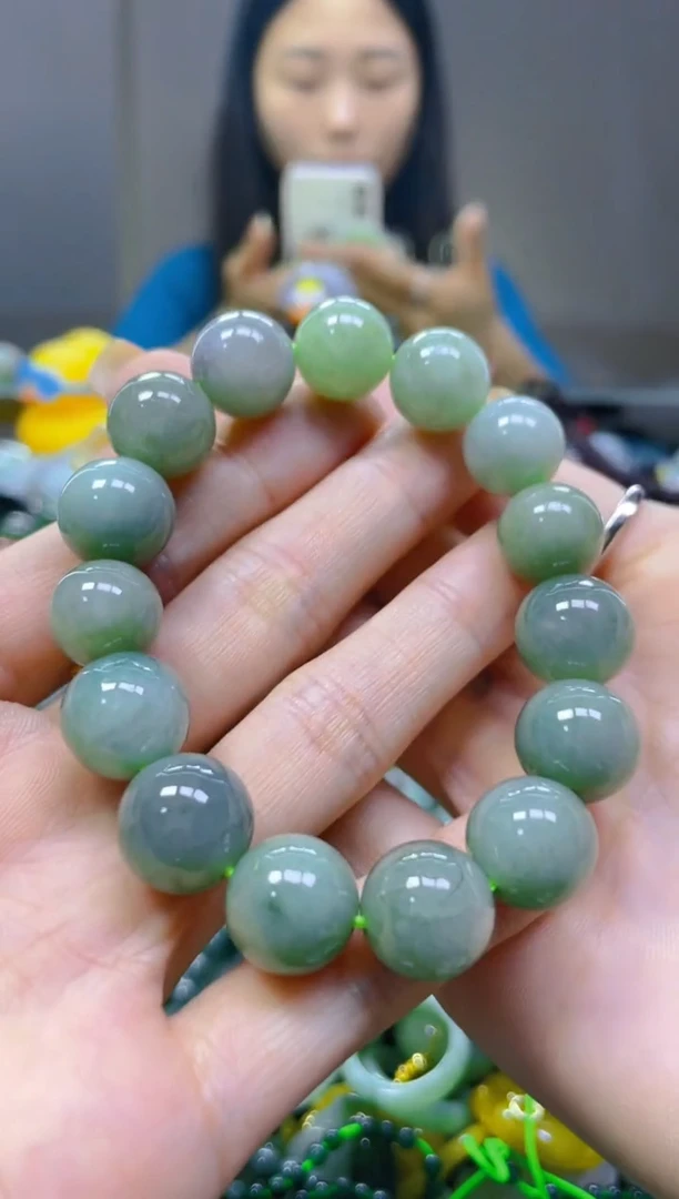 翡翠未镶嵌颈饰13MM/C/翡翠A货一图一物