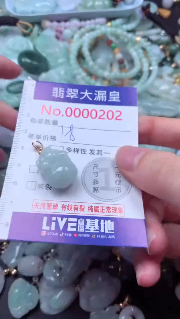 吊坠(不含链)未镶嵌翡翠202