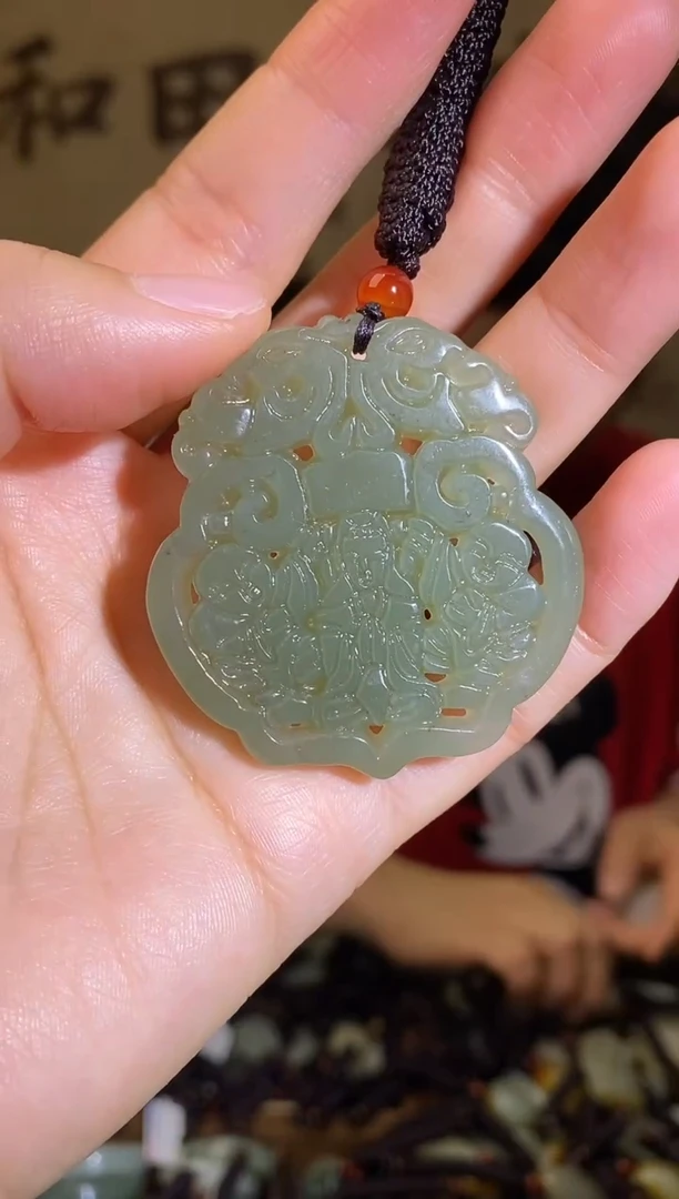 颈饰未镶嵌和田玉多样性随机发货拍一发一