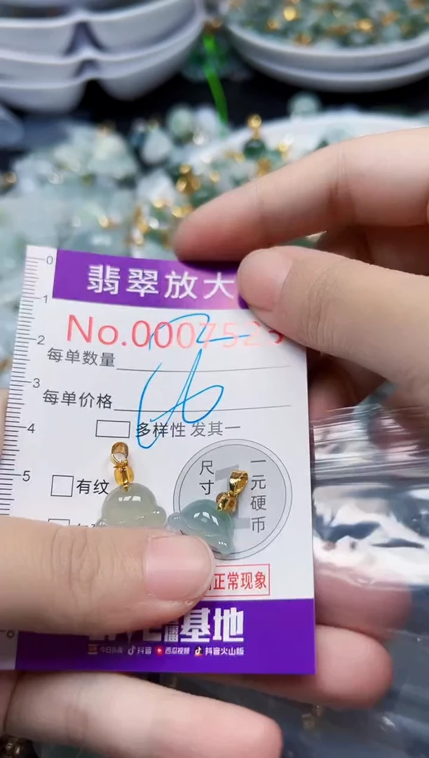 颈饰未镶嵌翡翠7523