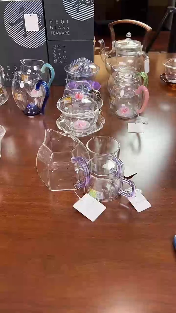 @@禾器晶彩棱然浅紫色+清禾紫2只