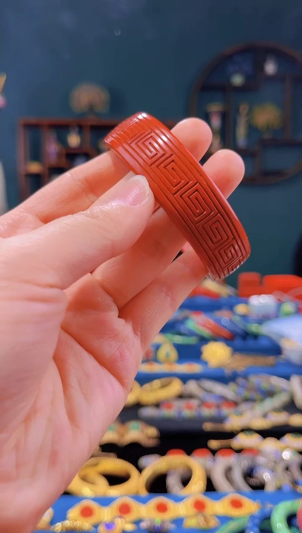 【闪购商品】非遗技艺雕漆回形纹52-56