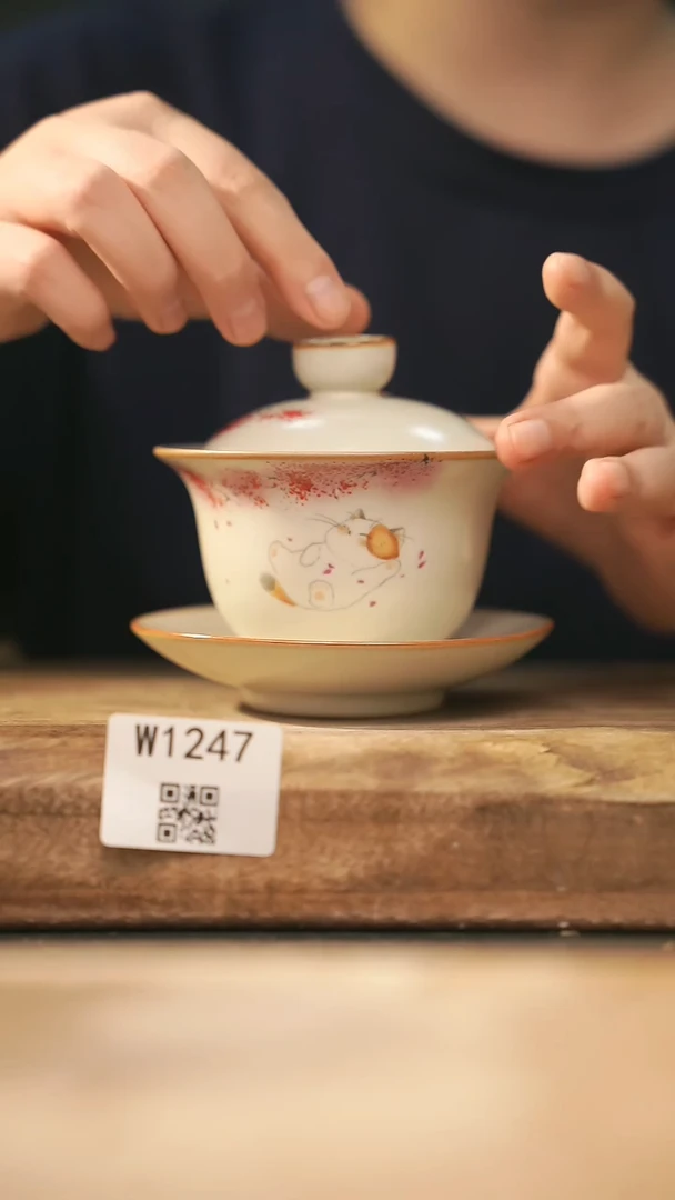 【经典福利】/ 盖碗@@W1247