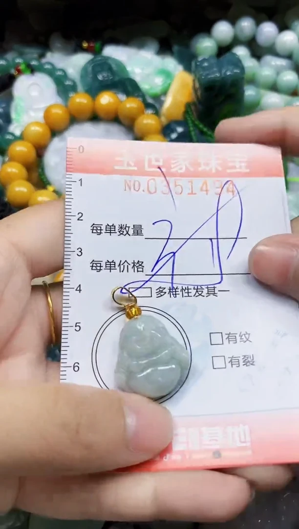 颈饰未镶嵌翡翠翡翠闪购Y0351494多样性发其一