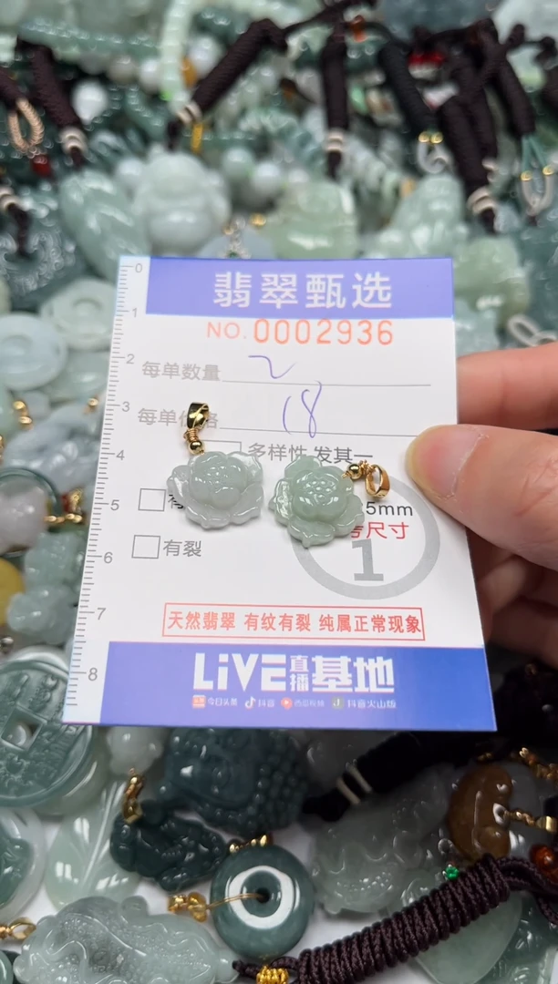 【闪购商品】翡翠颈饰未镶嵌00..2936