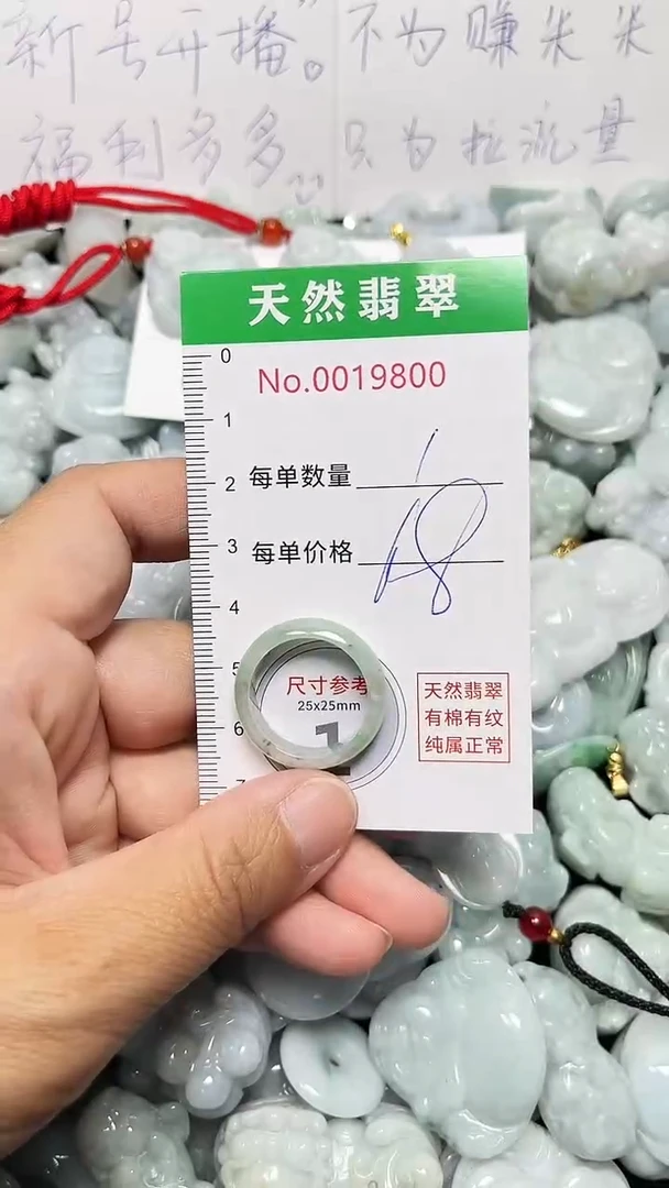 翡翠未镶嵌吊坠(不含链)9800