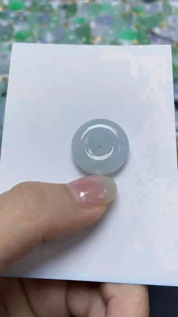 翡翠未镶嵌颈饰天然缅甸翡翠A货