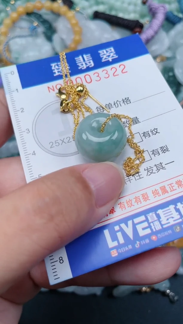 翡翠未镶嵌颈饰.0003322