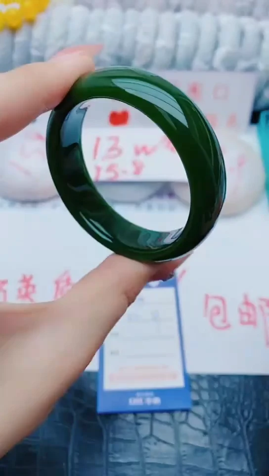 未镶嵌手镯石英质玉y84+50-51