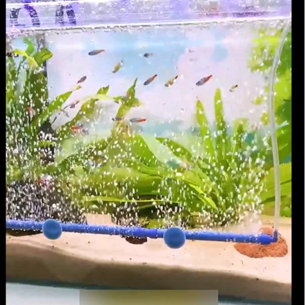 鱼缸增氧气泡条可拼接散气条气管沙头胶底气泡石