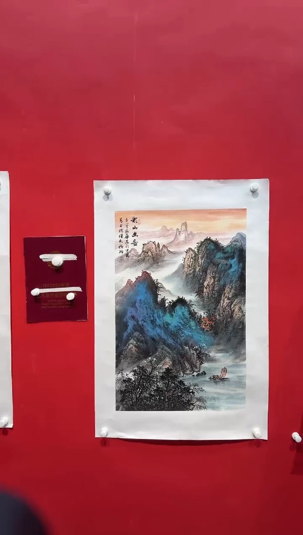 国画画家陆远华纯手绘原作