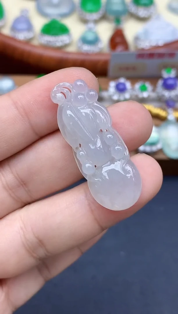 颈饰未镶嵌翡翠233-中国好珍宝