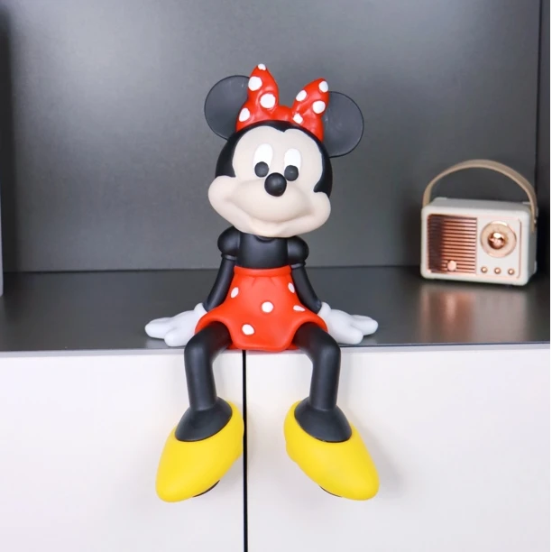 潮玩轻奢治愈系大号坐姿米奇米妮网红玄关网红家居装饰品