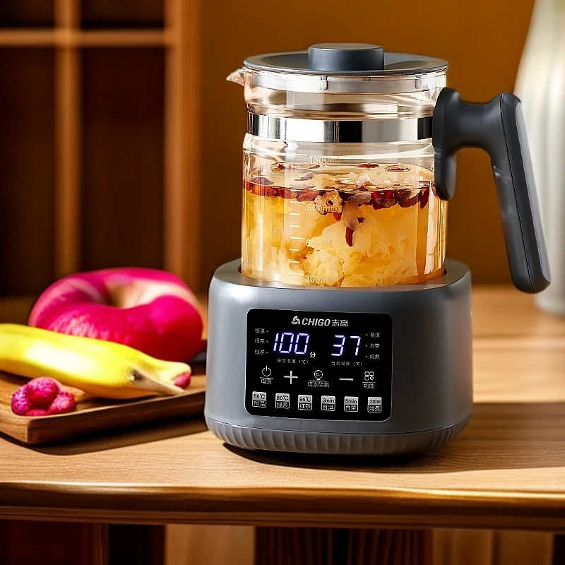 志高养生壶多功能316L不锈钢办公室全自动泡煮茶器烧热水壶恒温壶