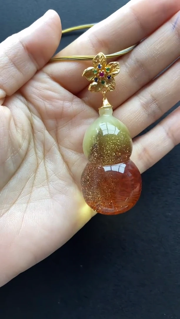 裸石琥珀未镶嵌?****?吊坠